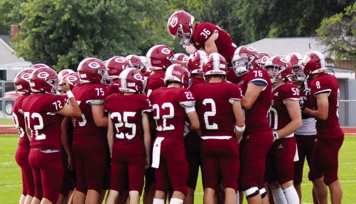 The Swedes were fired up as they took the field against rival Cozad to open the season on Thursday, Aug. 27.