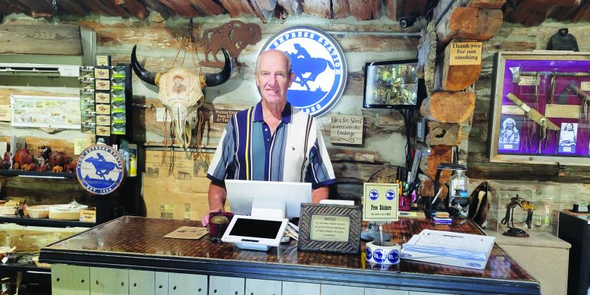 Larry Franzen has been selected as the 2026 Harvest Festival Grand Marshal. His many activities in the Gothenburg community include working at the Pony Express Station Museum, where he enjoys meeting people and occasionally sharing his homemade cookies. (Leader photo by Ellen Mortensen)