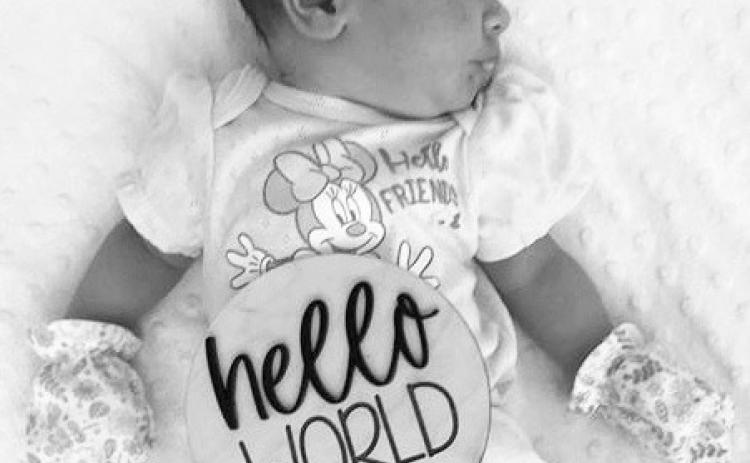 Jennifer Larson and Seth Sterba of North Platte announce the birth of a daughter on July 15, 2026, at Gothenburg Health. Violet Storm Larson was born at 3:20 a.m. weighing 7 pounds 2.5 ounces and measuring 20 inches in length.