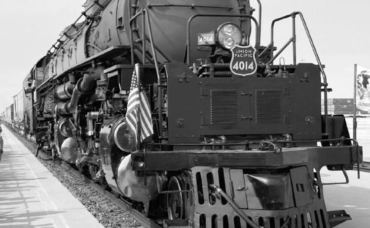 Union Pacific’s Big Boy steam locomotive will make a whistle stop in Gothenburg on Thursday morning, May 28. (Photo courtesy Craig Kotowski)