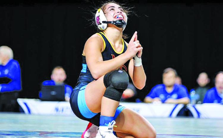 Marissa Gallegos returns to Gothenburg June 24-26 as one of the clinicians for this year’s Legends Wrestling Camp at Gothenburg High School. All kids 2nd - 12th grade interested in wrestling are encouraged to register by calling 402-890-4238. (Photo courtesy Marissa Gallegos)