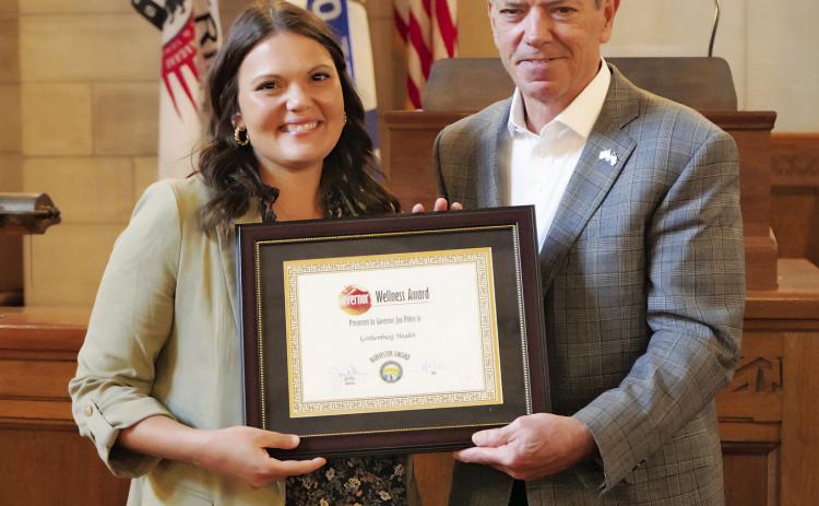 Gothenburg Health Earns State's Highest Wellness Award Recognition