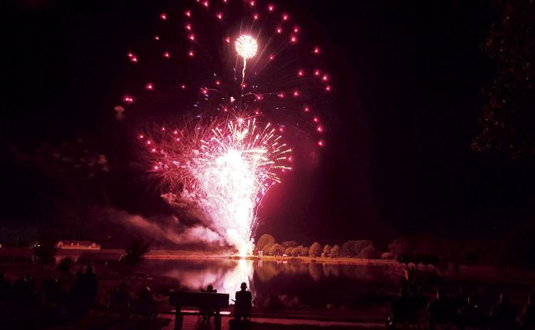 artboard 1 | 4.9 x 5 Lake Helen in Gothenburg will be just one of many sites across the area hosting fireworks displays this 4th of July. The region will offer activities for all ages for several days in celebration of America’s 250th. (Leader file photo)