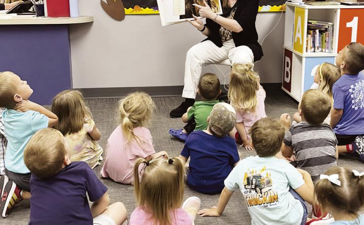 Make no mistake – young children love books and love being read to. Dolly Parton’s Imagination Library, which the Gothenburg Public Library and Gothenburg Library Foundation support, provides free books to children ages 5 and under. (Photo courtesy Gothenburg Public Library)