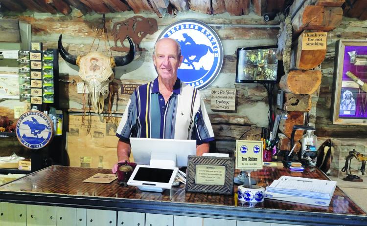 Larry Franzen has been selected as the 2026 Harvest Festival Grand Marshal. His many activities in the Gothenburg community include working at the Pony Express Station Museum, where he enjoys meeting people and occasionally sharing his homemade cookies. (Leader photo by Ellen Mortensen)